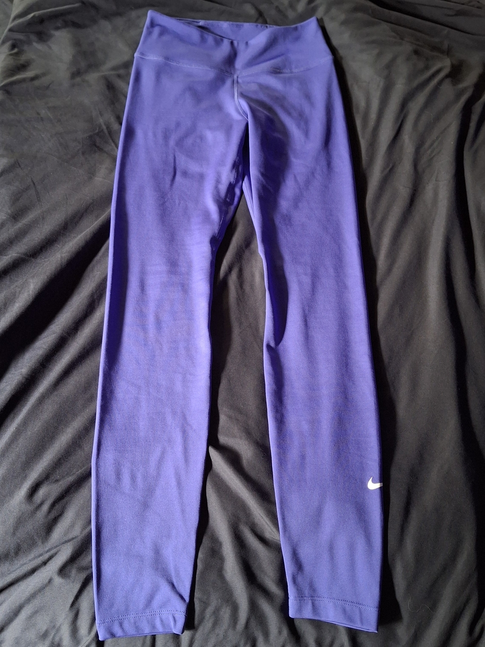 Nike Womens' Violet-Purple Athletic Leggings